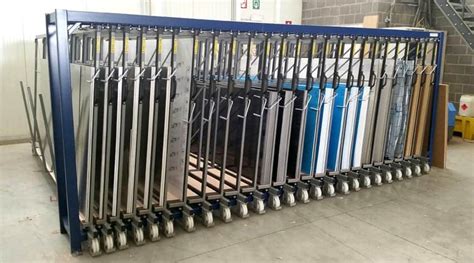 sheet metal rack vertical|stainless steel sheet metal storage.